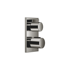 Скрытый термостат с однофункциональным регулятором громкости - Темный Хром