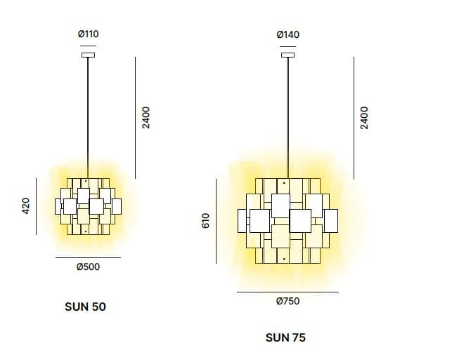 Ткань подвесной светильник Quadrifoglio Group Design Lighting ARCH-00008020 - Вид №2