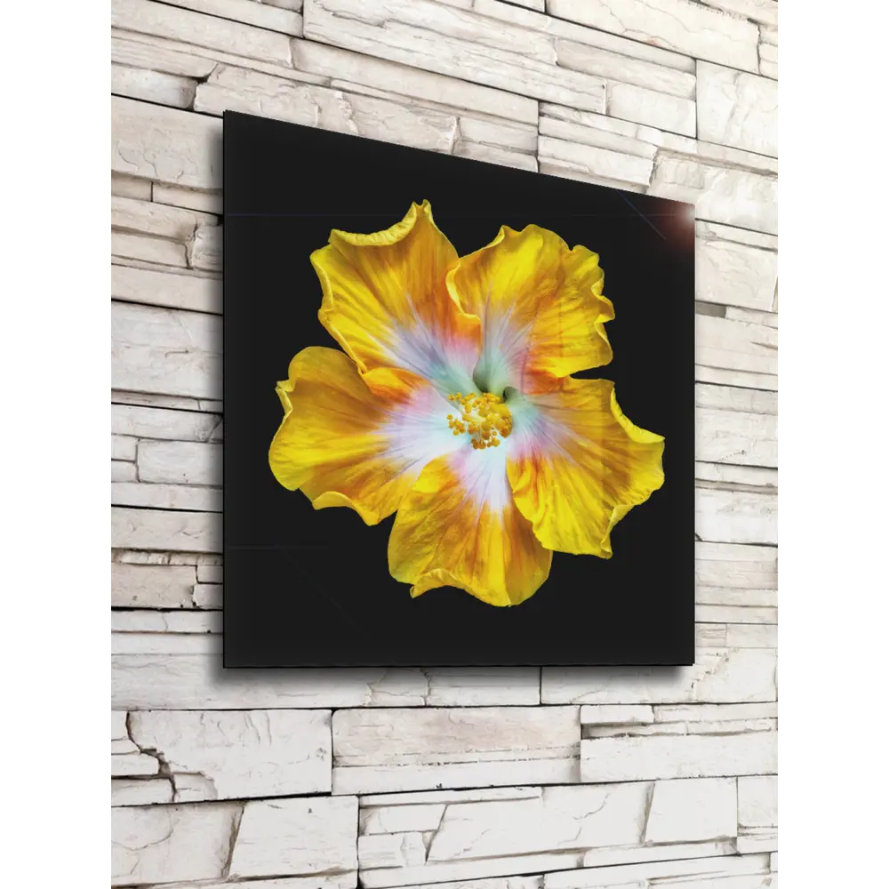 Картина на стекле Цветочная фантазия 2 30x30 см POSTERMARKET STLM-2212220 - Вид №3