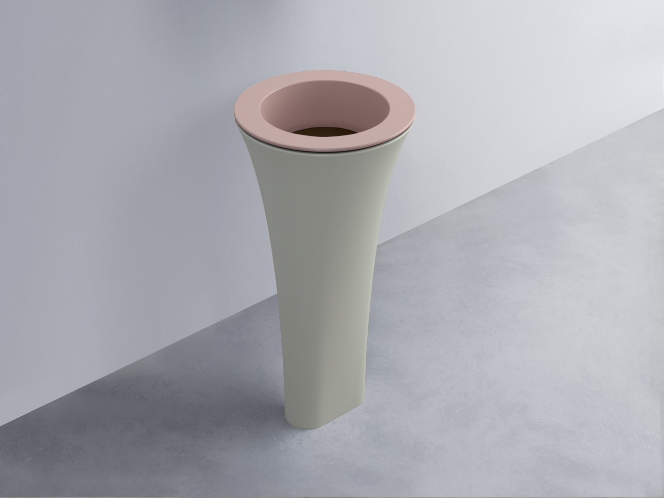 AMLA45-CP+AMPILT-CA+AMCOLT-PM Раковина Amedeo Tondo отдельностоящая cielo Enjoy + Amedeo Ceramica Cielo