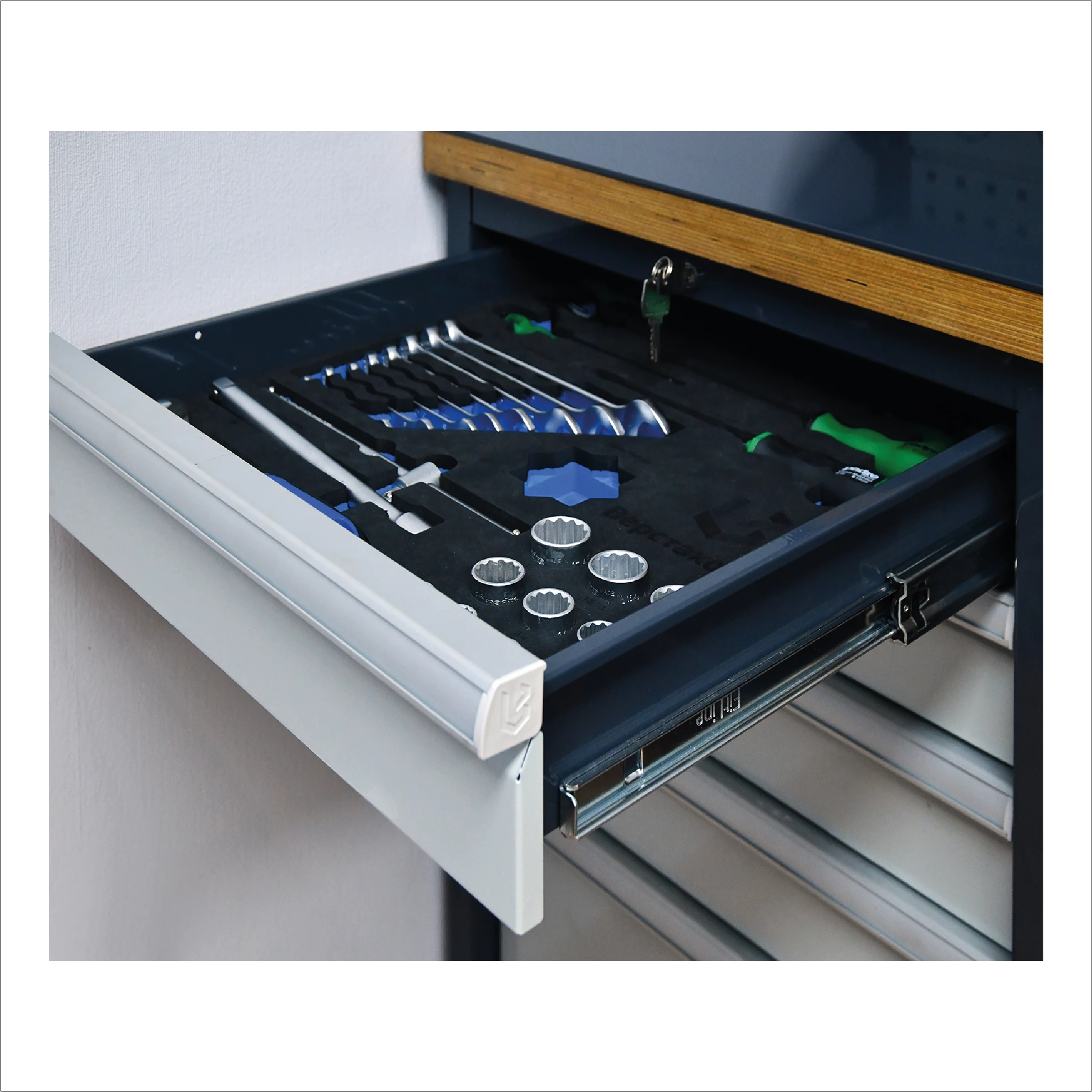 Верстак слесарный FBK 205.36.4-2 Верстакофф 216194 - Вид №2