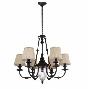 Подвесная люстра Crystal Lux Reef SP6+1 CRYSTAL LUX ДИЗАЙНЕРСКИЕ, REEF 056945 Бежевый