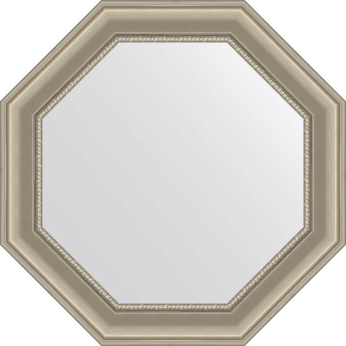 BY 7347 Зеркало в багетной раме - хамелеон 88 mm EVOFORM Octagon