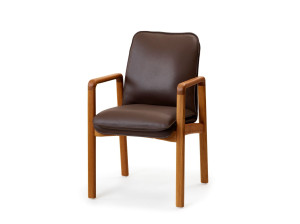 Мягкий стул с подлокотниками