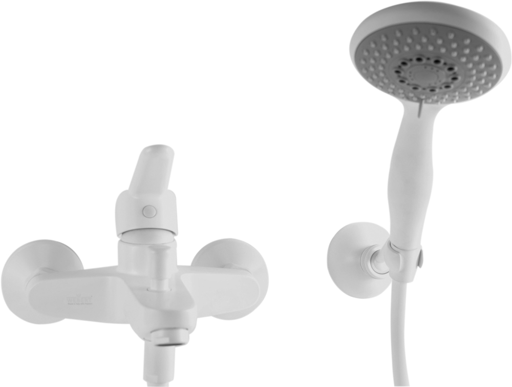 SE850101740 Смеситель для ванны , белый Webert Sax Evolution 