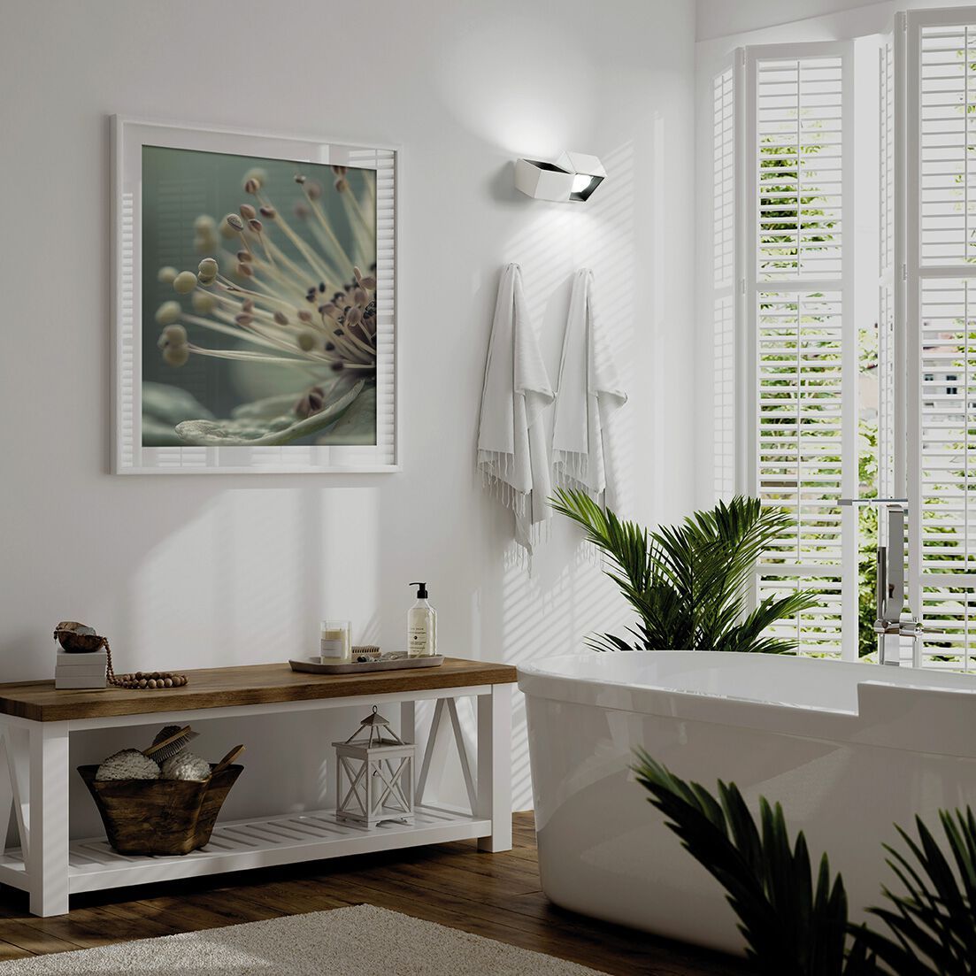 Гипсовая настенная лампа Tecnico NASSO QUADRATA ARCH-00048493 - Вид №8