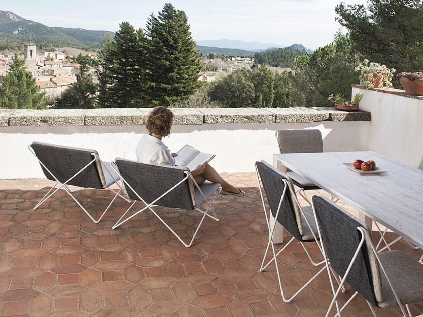 calma Штабелируемый садовый стул из ткани sunbrella® Pepa 543  - Вид №6