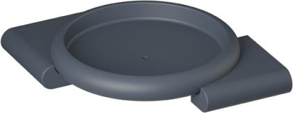 477.32B100 угловая полка HEWI Edition matt | Polyamid 