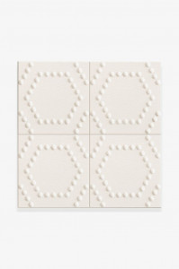 ARDFH2 Декоративная плитка для поля Architectonics Handmade Boss Hexad Grande 6 дюймов x 6 дюймов Waterworks
