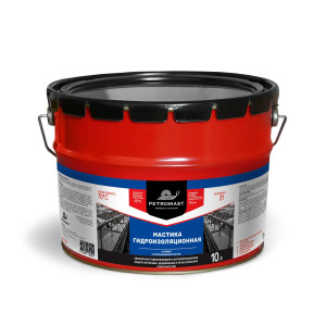 90378955 Мастика гидроизоляционная 10л STLM-0206905 PETROMAST