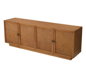 Мадия из ротанга с копланарными дверями