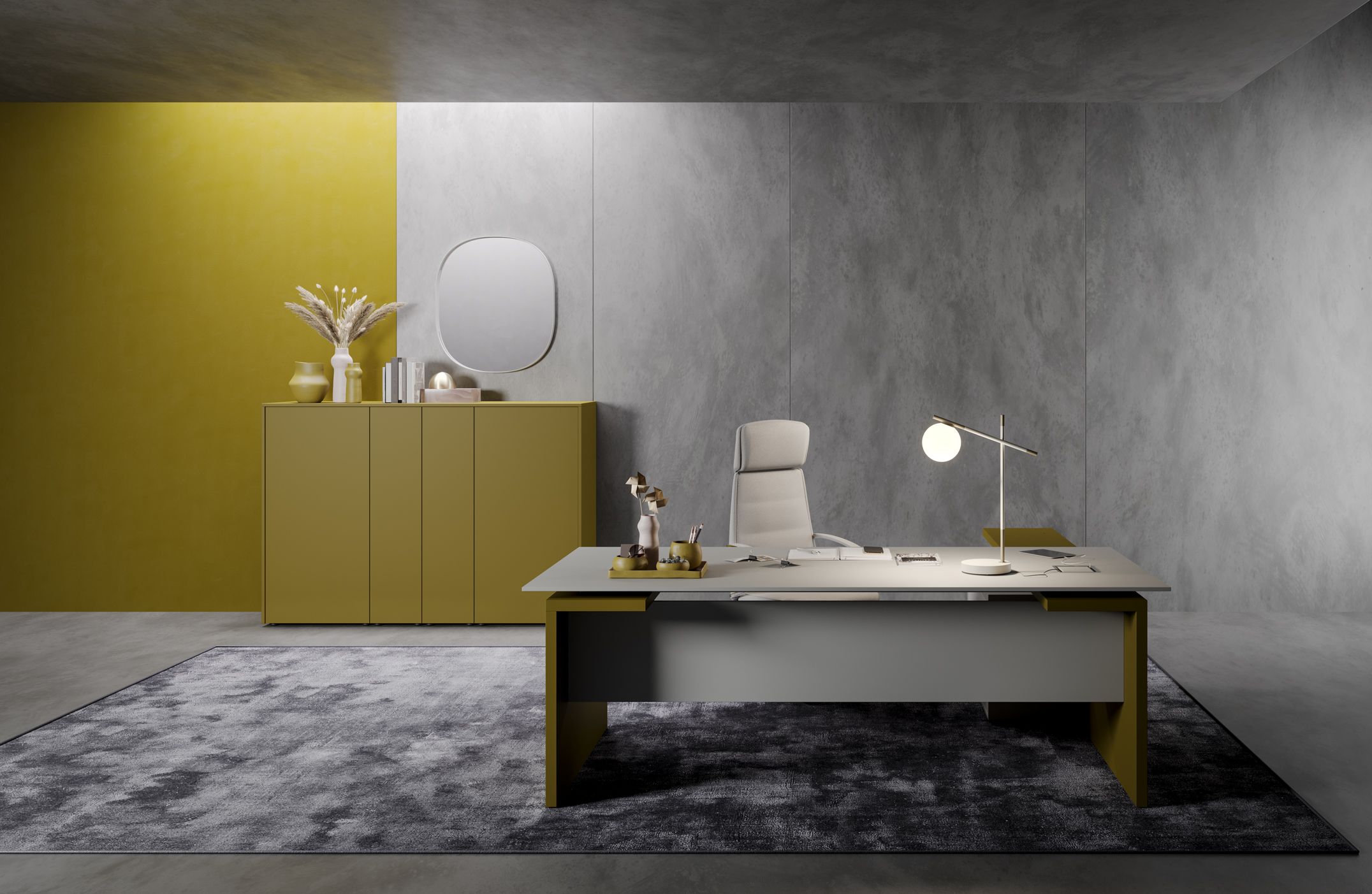 Исполнительный стол PROF тонкий ARCH-00139828 - Вид №10