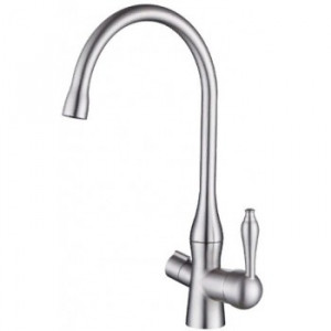 Zorg ZR 339 YF Satin Смеситель для кухни Zorg 395х210 мм