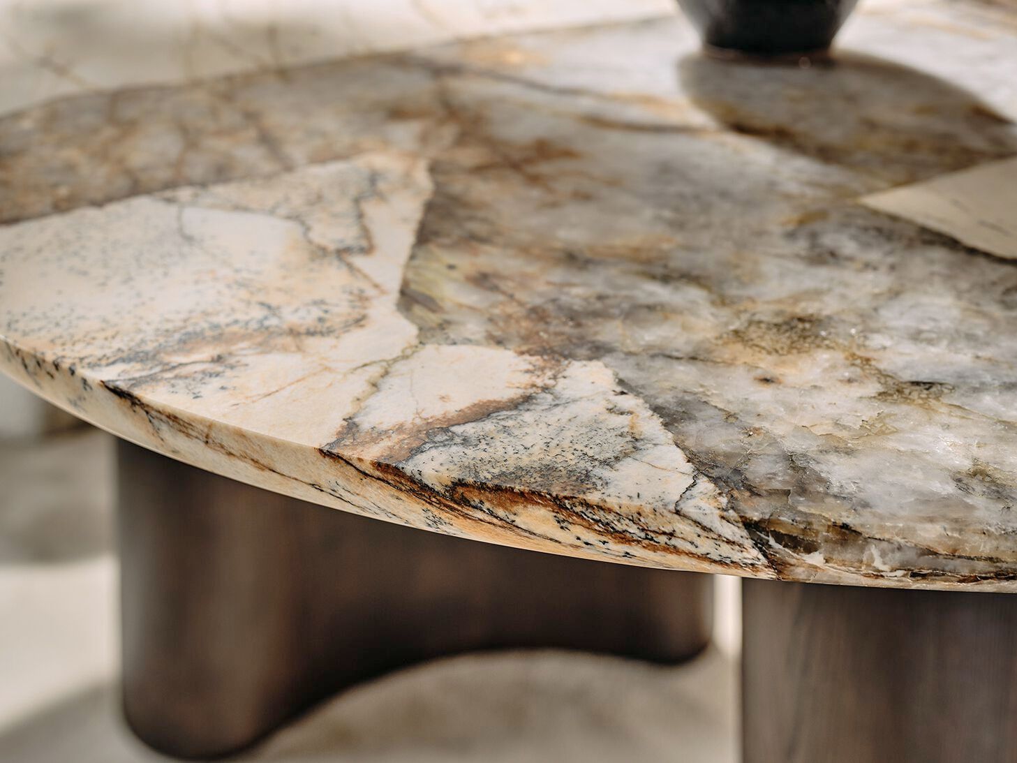 Деревянный и мраморный обеденный стол Naturedesign Главная ARCH-00089251 - Вид №10