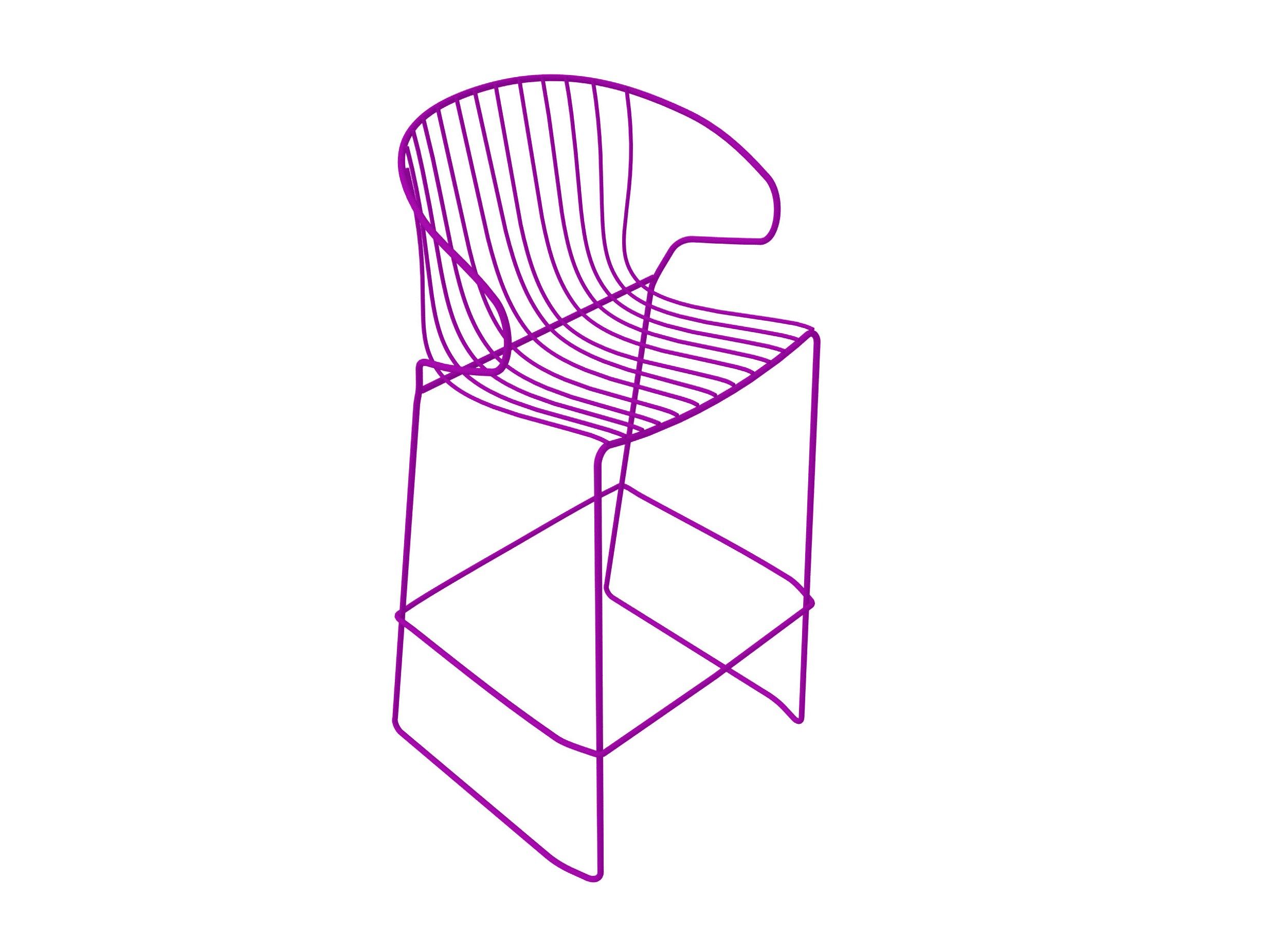 Стальной садовый стул с подлокотниками iSimar Bolonia ARCH-00047054 - Вид №26