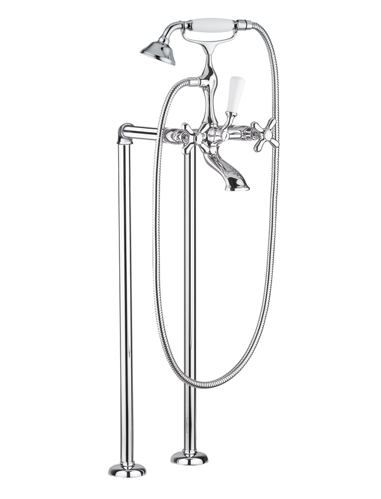 0301/40/26/C Bellosta Rubinetterie ВАННАЯ ГРУППА С НАПОЛЬНЫМ ФИТИНГОМ ROMINA