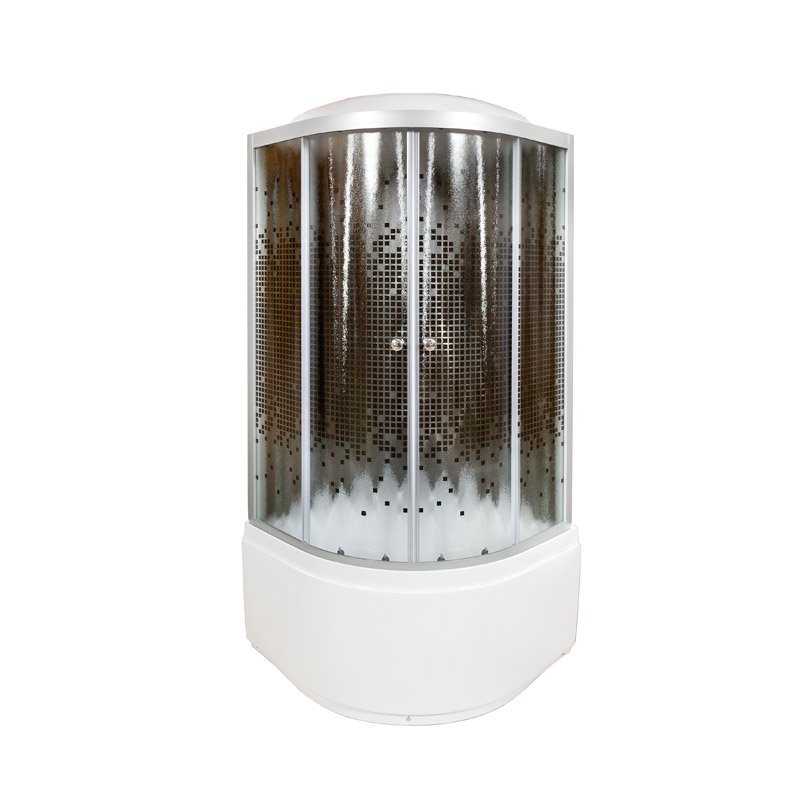 BМ4590 N LED BLACK Душевая кабина DETO Серия ВМ L 810 стандартная BLACK - Вид №19