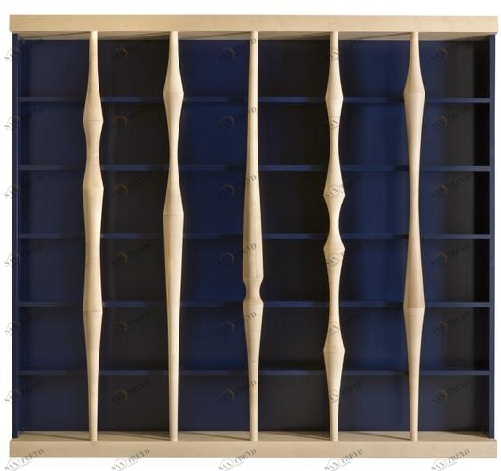 Morelato Книжный шкаф из вишни и клена  Art. 6298 