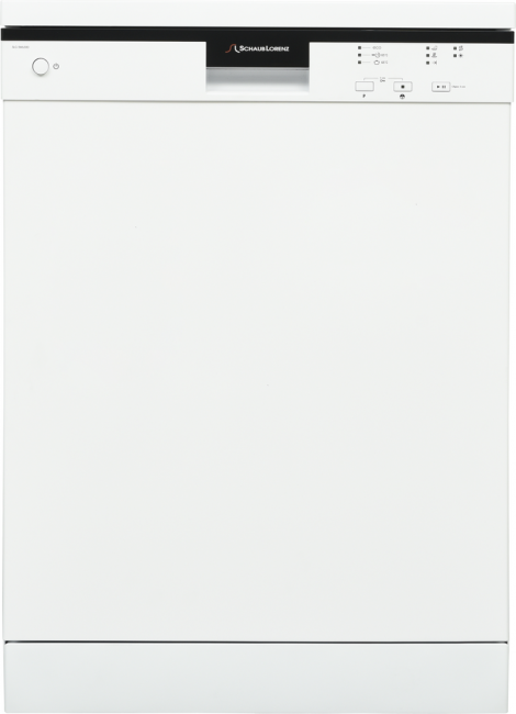 SLG SW6300 84.5x59.6x59.8 см, 12 комплектов, 3 программы, расход 12л, электронное управление, t 50-65, a+, регулятор высоты верхней корзины, 1/2 загрузка, белая Schaub Lorenz Santreyd 