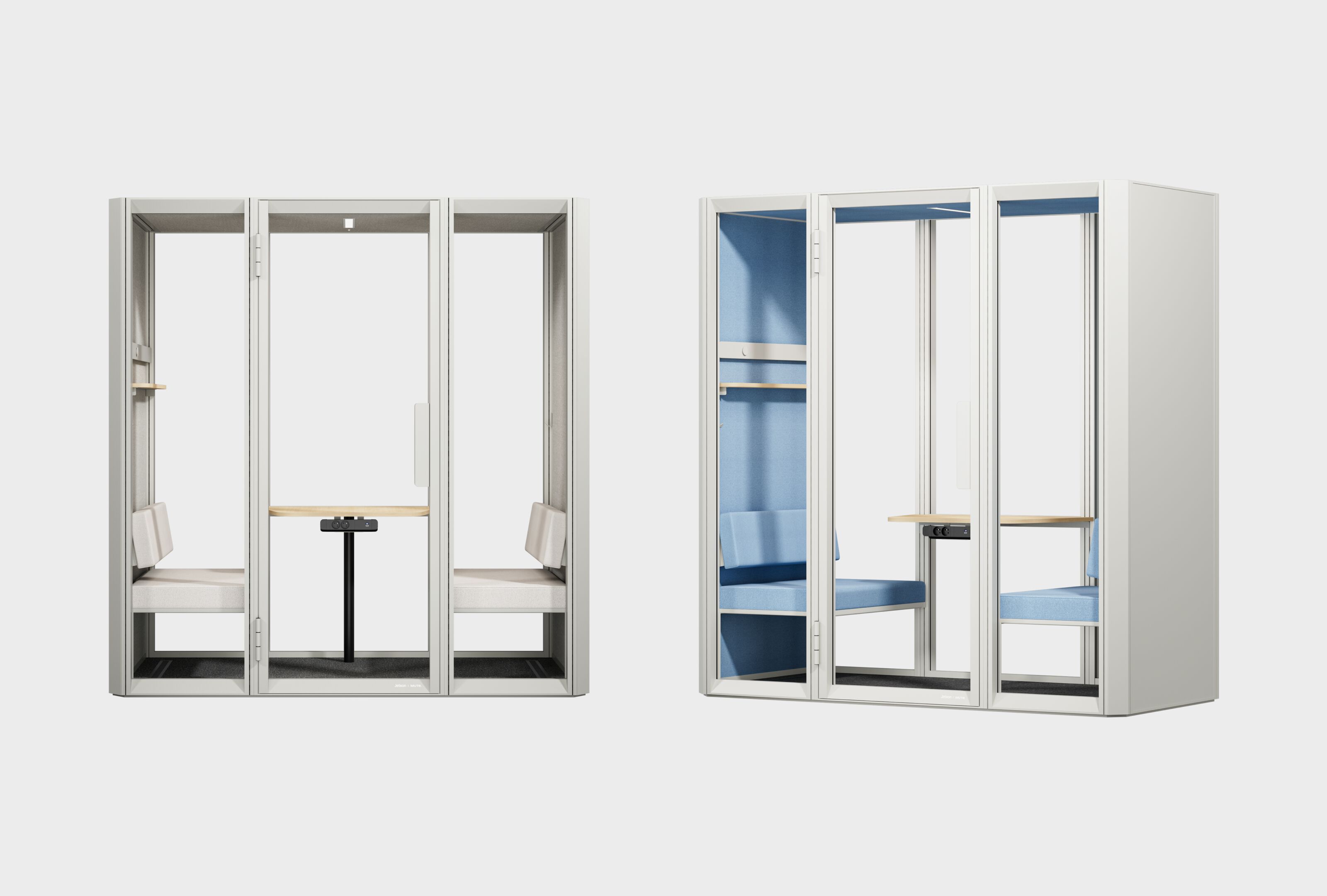 Многосторонняя акустическая офисная кабина со встроенным освещением Mute Jetson ARCH-00144983 - Вид №1