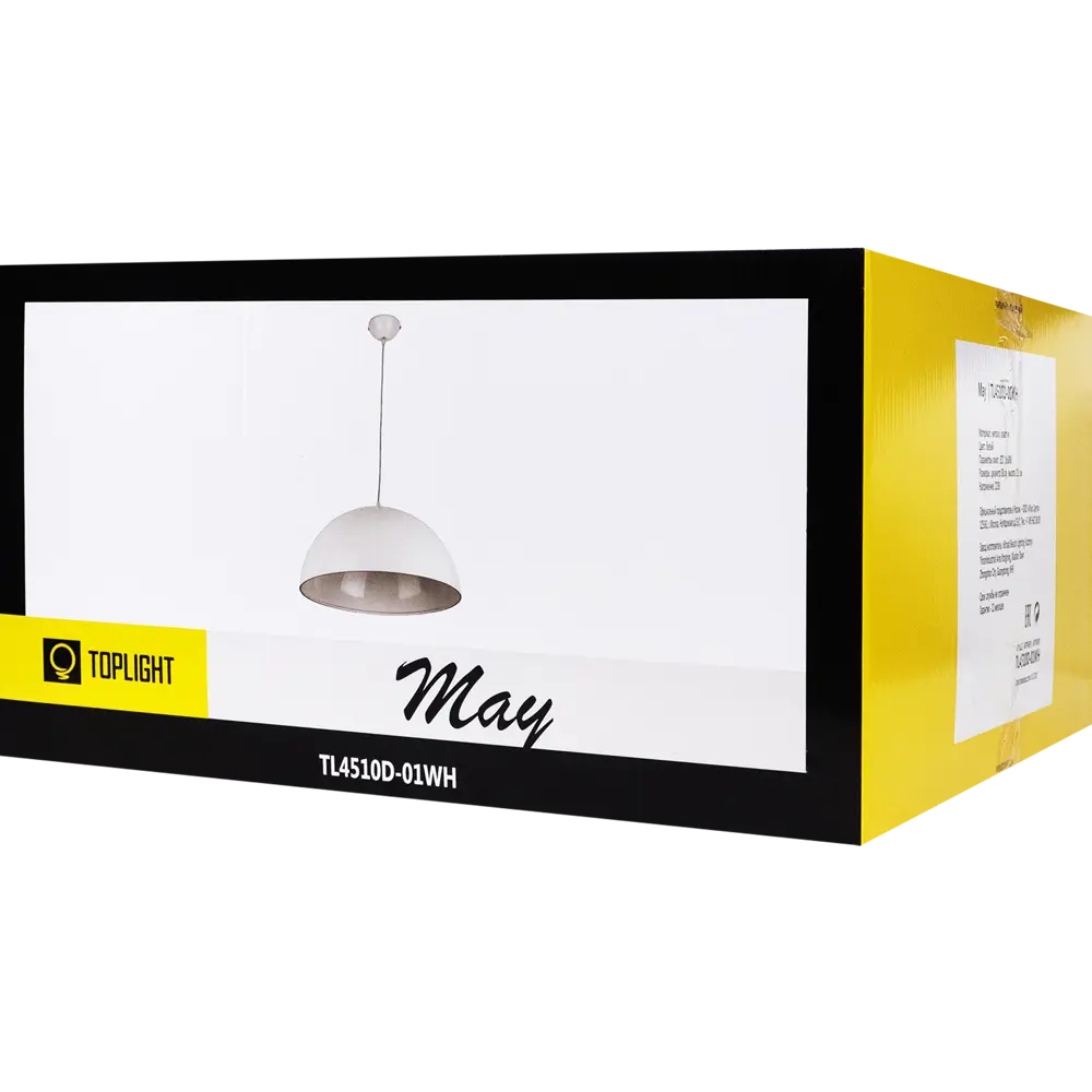 Подвесной светильник May Toplight 1xE27x60 Вт, 38 см STLM-2143756 - Вид №6