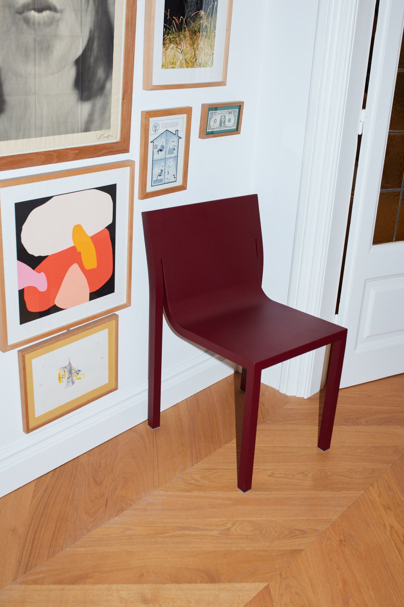 Штабелируемый алюминиевый стул BD Barcelona Stedelijk ARCH-00132726 - Вид №33