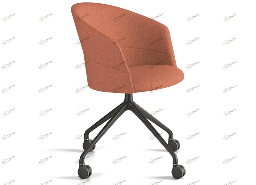 Viccarbe Мягкое кресло на жердочке на колесиках Copa sun-id-1429147