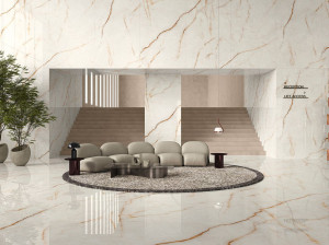 Керамогранит с мраморным эффектом