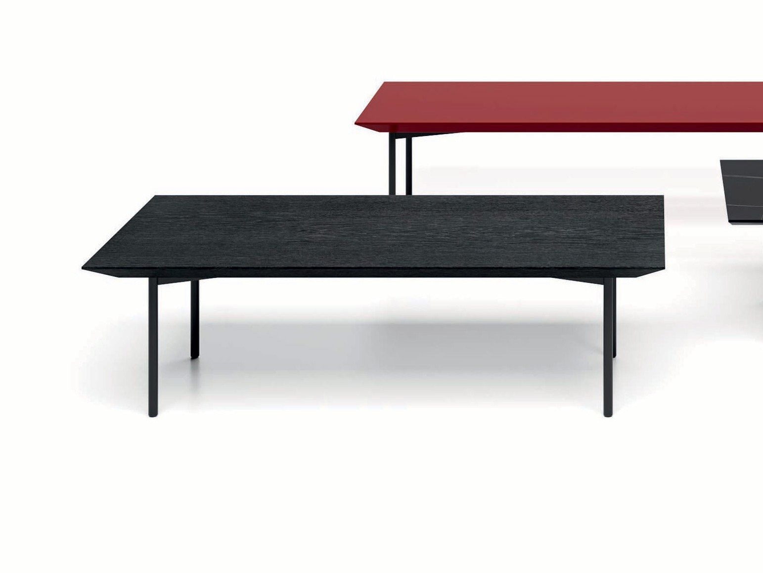 Низкий деревянный журнальный столик Dall'Agnese AZIMUT ARCH-00041322