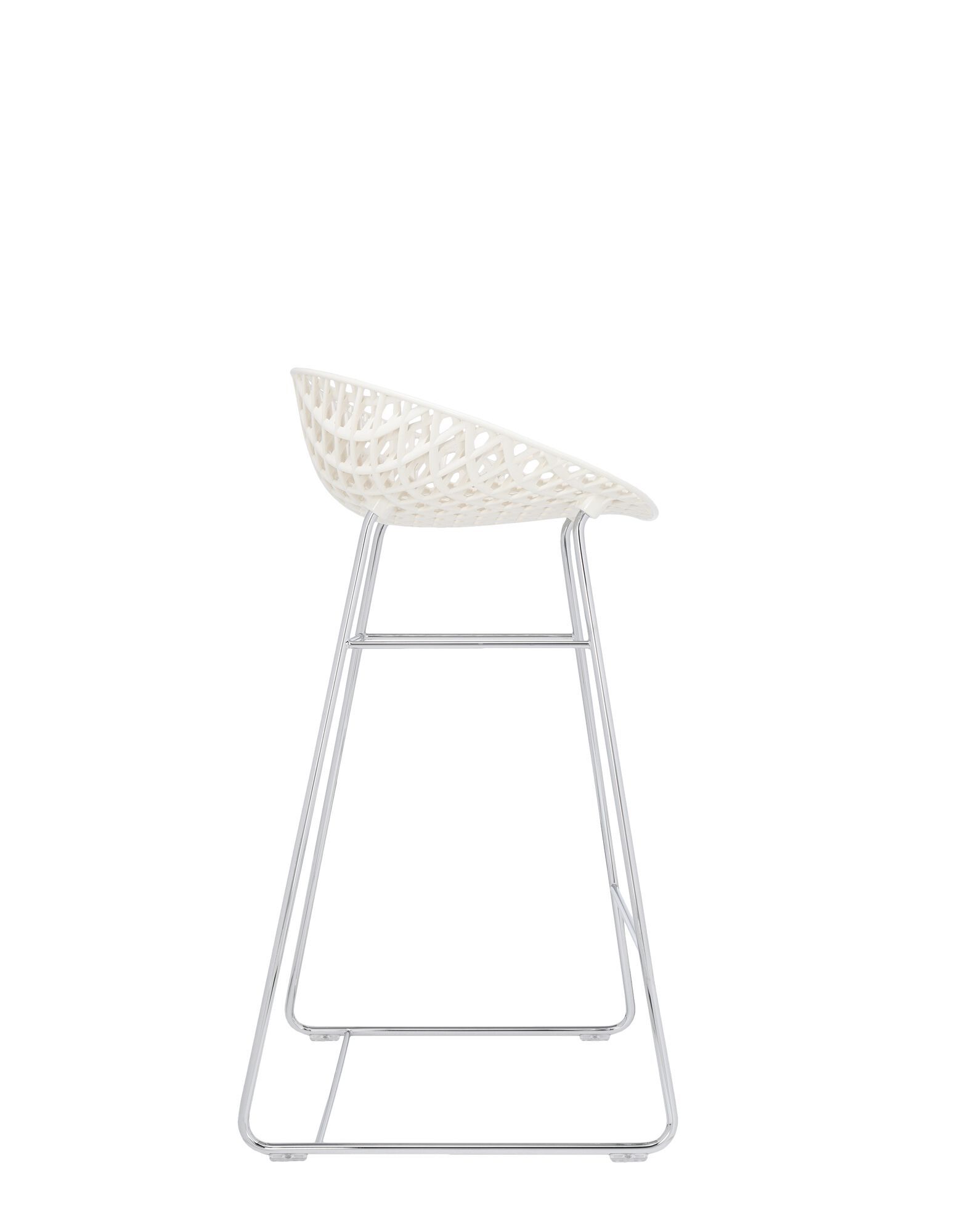 Высокий стул из поликарбоната и стали Kartell SMATRIK ARCH-00085955 - Вид №5