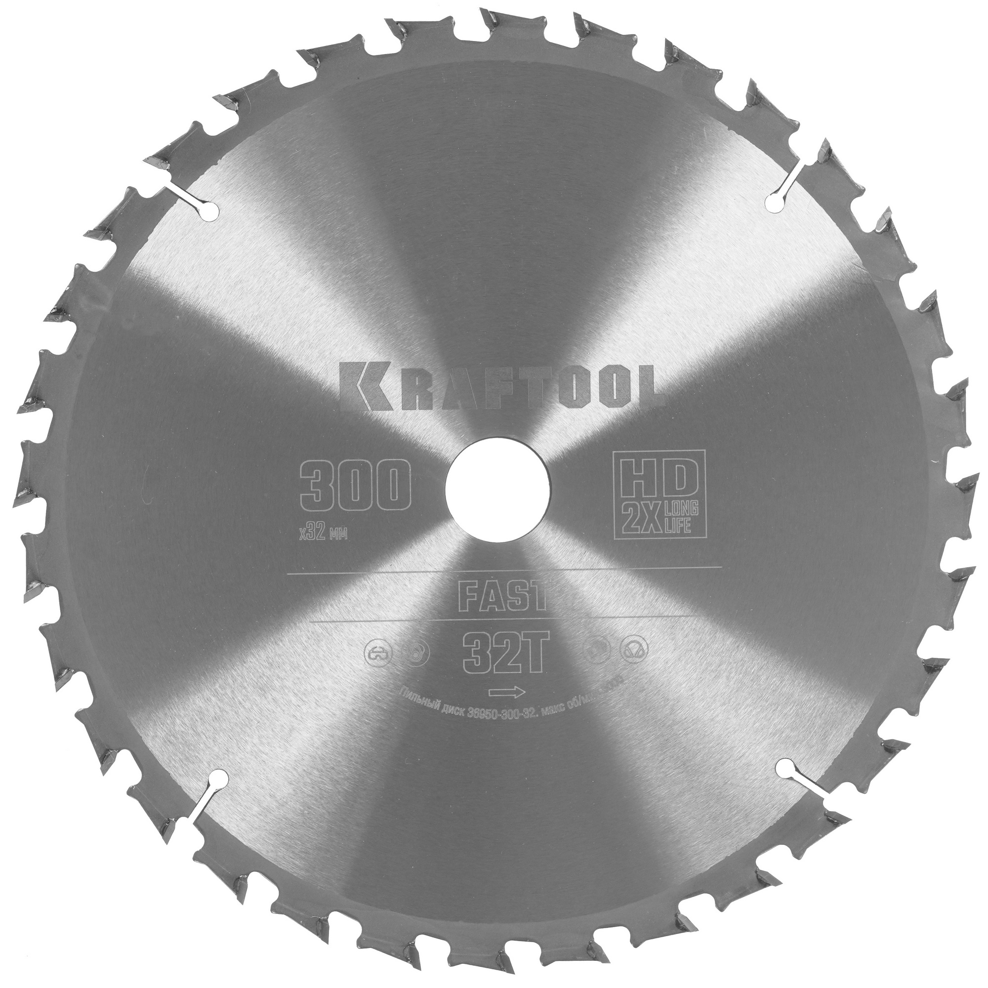 Диск пильный KRAFTOOL 36950-300-32 9107918 STDN-0044259