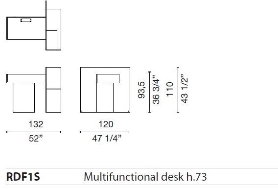 Cappellini Многофункциональный стол с книжным шкафом sun-id-1374716 - Вид №5