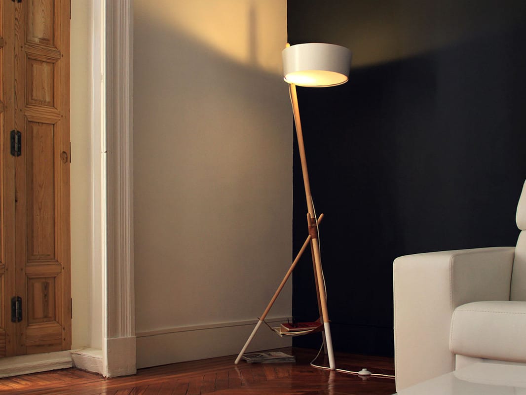 Торшер для чтения из бука Woodendot KA ARCH-00127685 - Вид №3