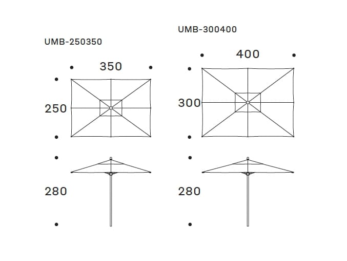 Зонт Nodo Italia OMBRELLONE ARCH-00121261 - Вид №9