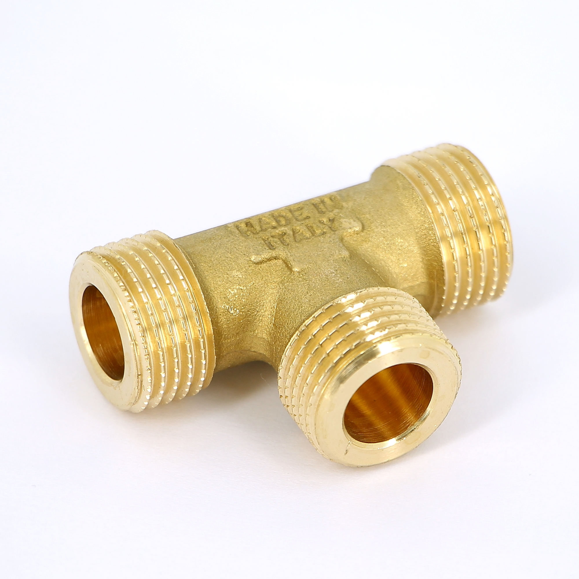 Тройник Н с плоским торцом TIEMME 1/2" 4710020