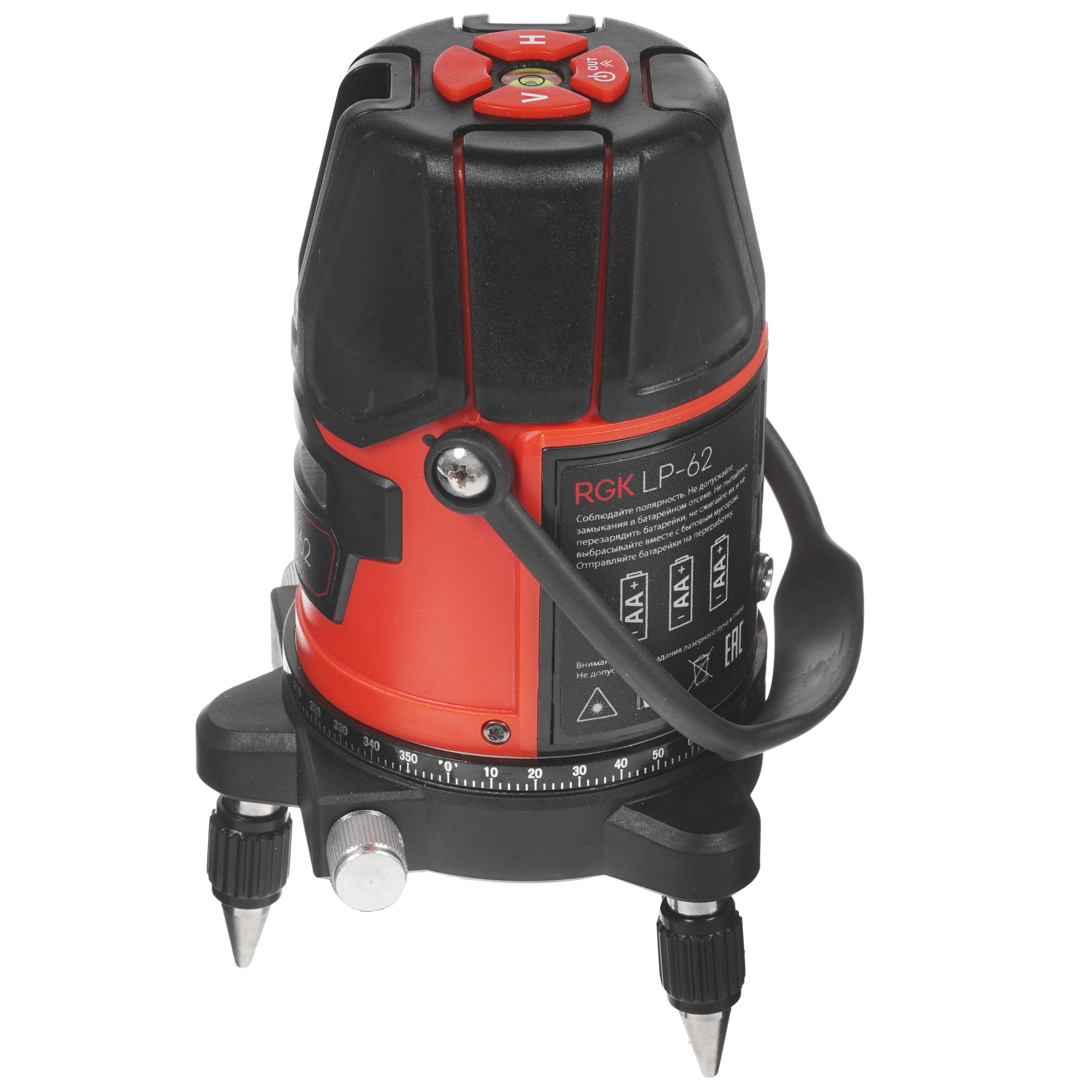 Лазерный нивелир RGK LP-62 1080220 STDN-0016969 - Вид №2