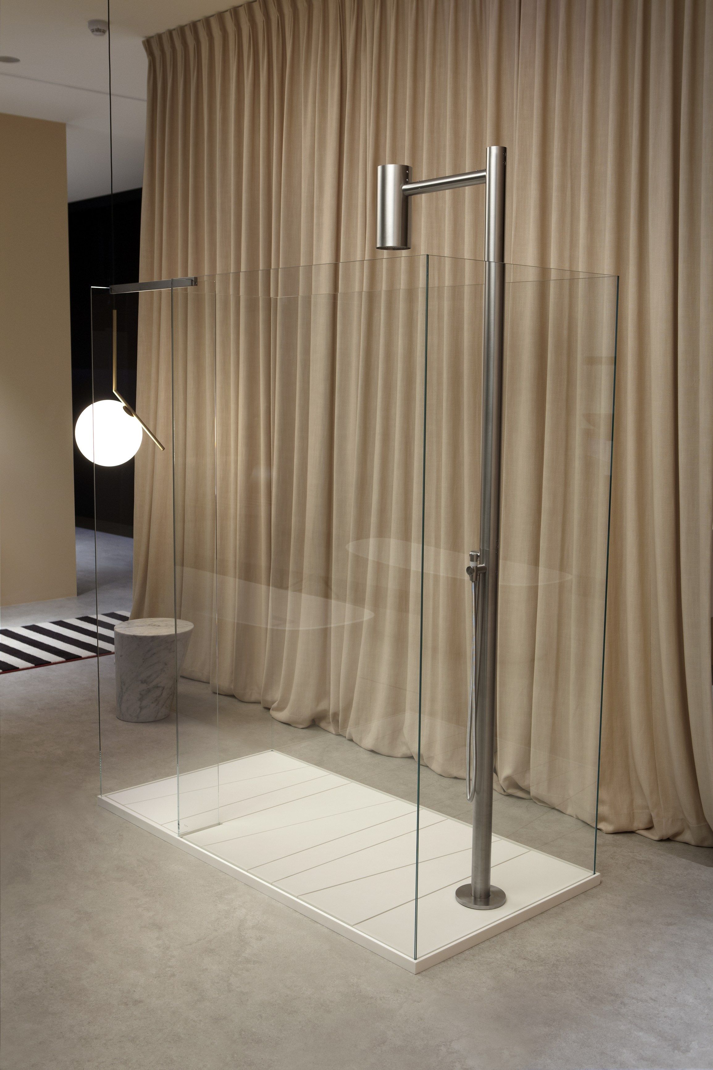 Напольная душевая колонна из нержавеющей стали с душем Antoniolupi Shawà ARCH-00027477 - Вид №10