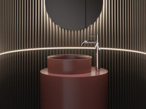 Круглый умывальник