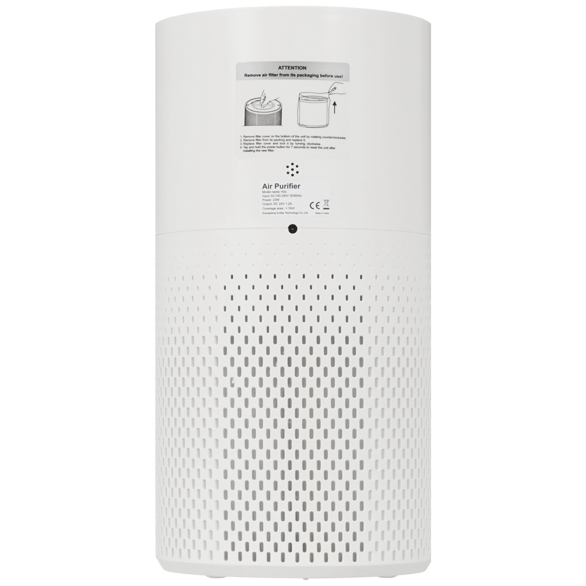 5319083 Очиститель воздуха Hysure Kilo Air Purifier белый STDN-0018895 - Вид №3