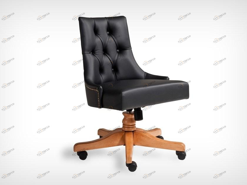 L'Origine Вращающееся кресло из кожи sun-id-1362979