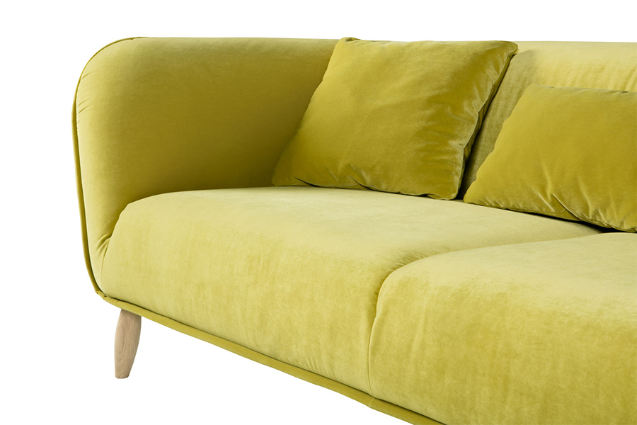 Трехместный диван MAJA лаймовый Sits S1391 - Вид №5