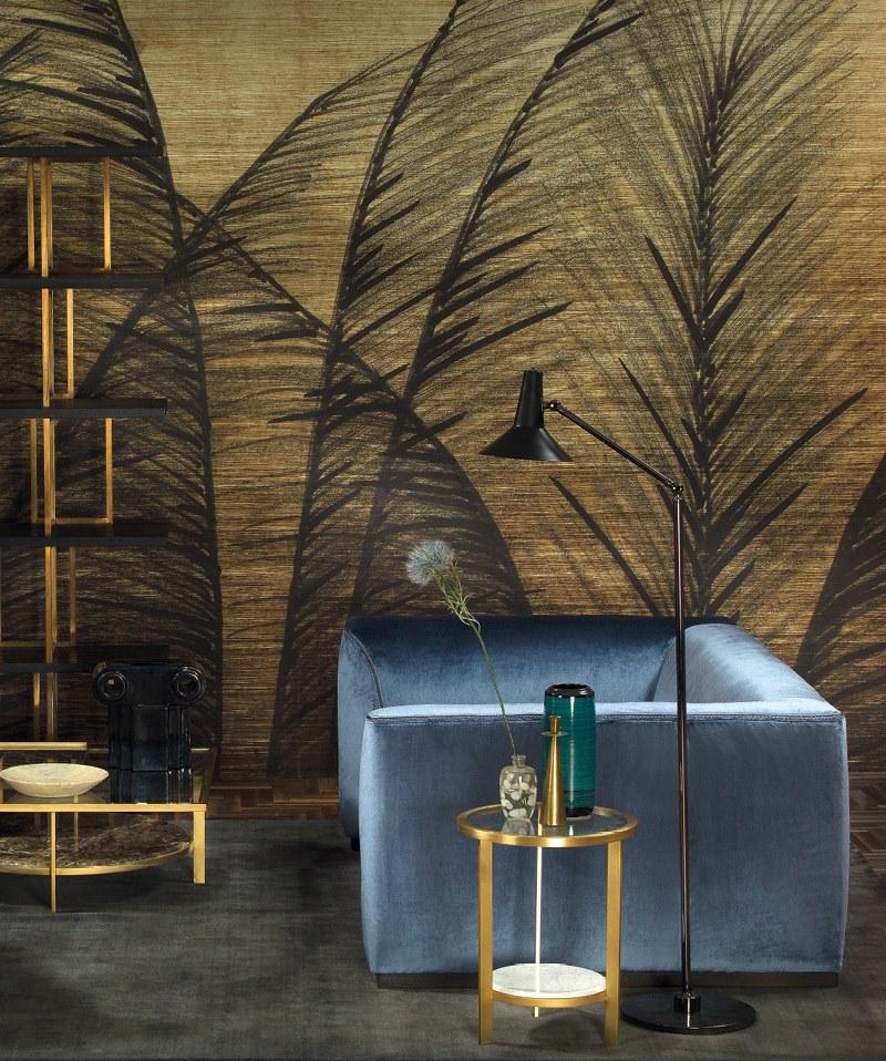 Borzalino 2-х местный бархатный диван Franklin sun-id-1427689 - Вид №1