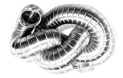Воздуховод алюм. гофрир.(д=200), 3 м 04290