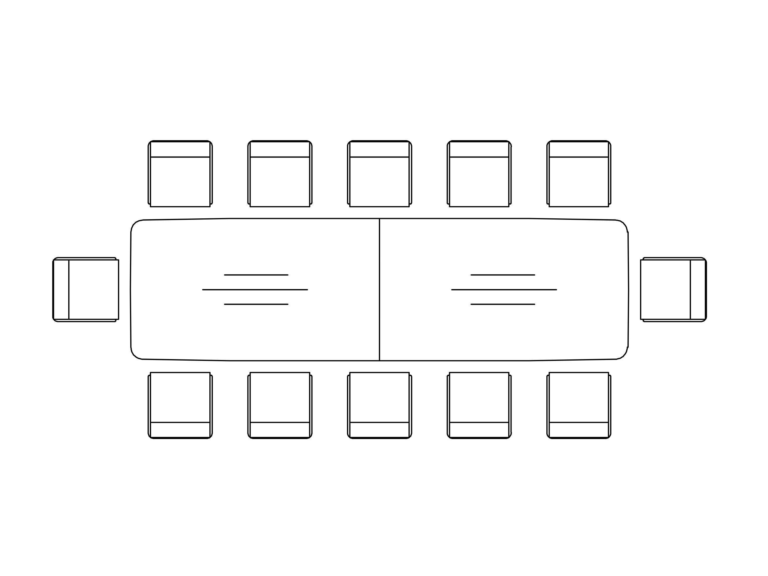 Стол для конференций из шпона Spiegels x. air ARCH-00030444 - Вид №8