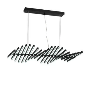 Люстра светодиодная подвесная черная ST Luce Picodi SLD001.403.20 ST LUCE ДИЗАЙНЕРСКИЕ, PICODI 00-3834534 Черный