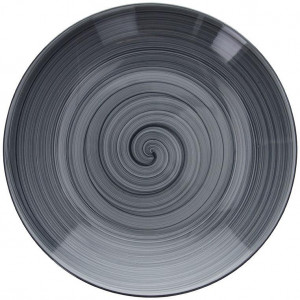 Тарелка Coupe Giotto Grey 26 см
