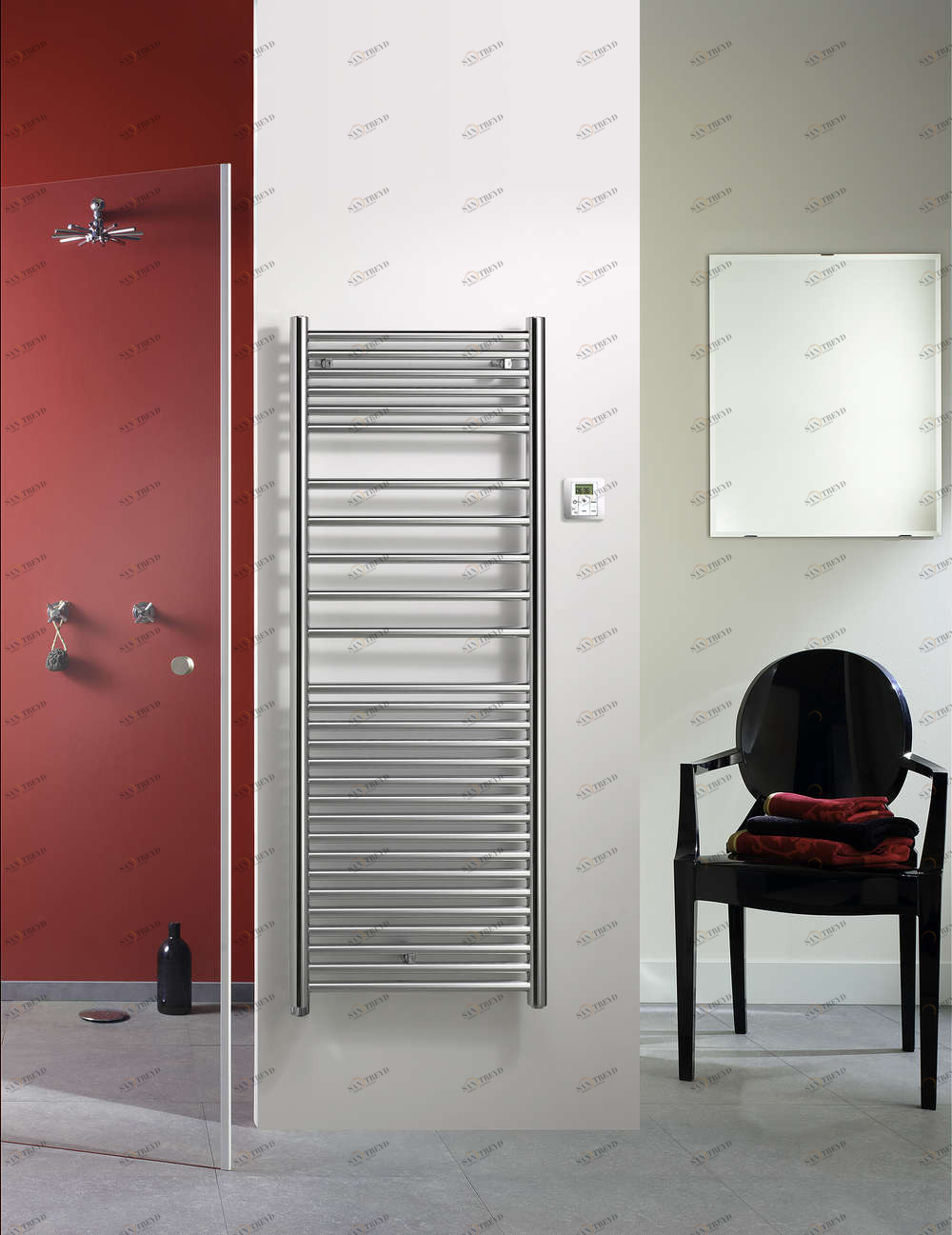 Электрический радиатор TSLO-030-050/GF Atoll Spa Chromé Acova 971 