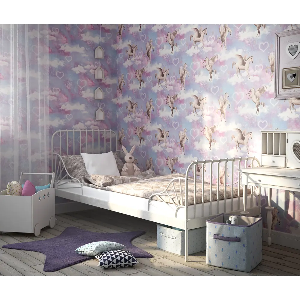 Обои флизелиновые Palitra Life Wisdom фиолетовые 1.06 м PL71206-56 STLM-2162782 - Вид №3