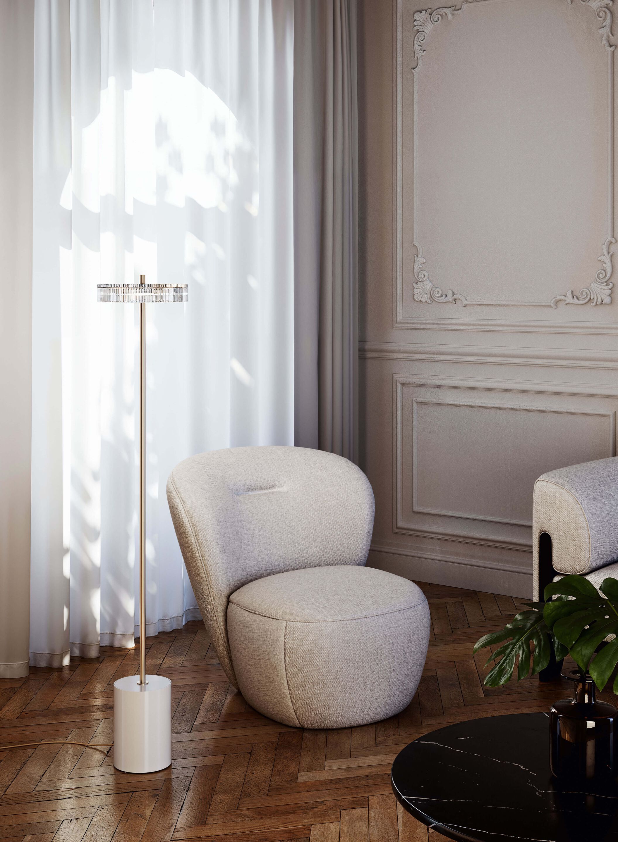 Металлический светодиодный светильник с регулируемой яркостью Italamp Gilda ARCH-00106378 - Вид №2