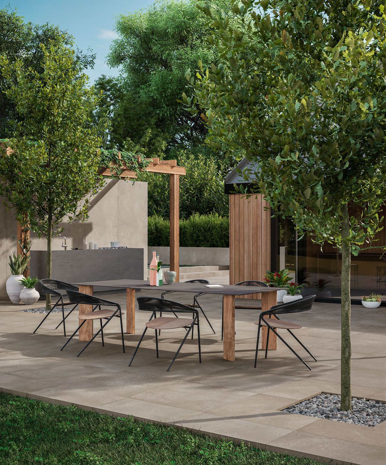 Пол / керамогранит с эффектом цемента CERAMICA FONDOVALLE пигмент ARCH-00007212 - Вид №2